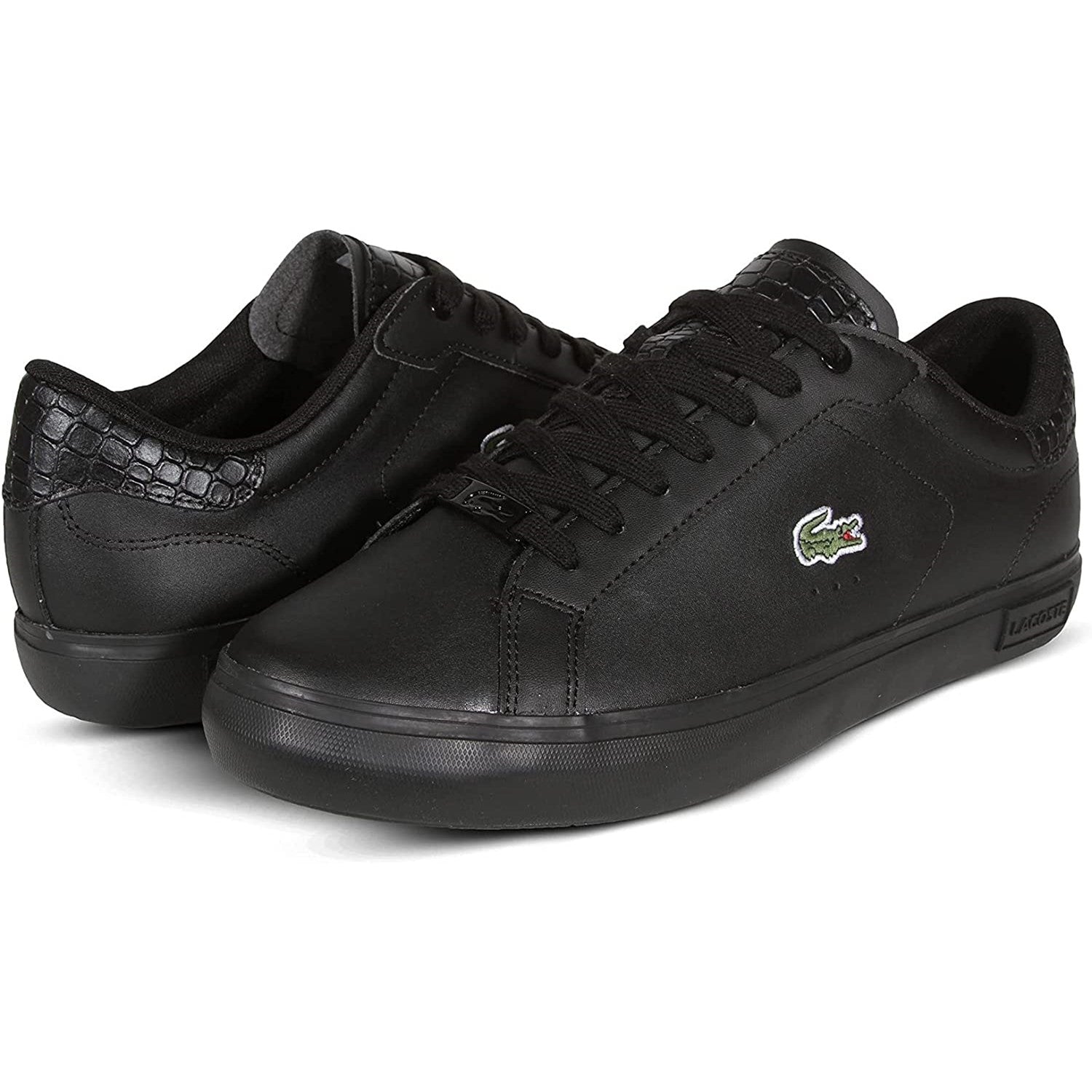 Lacoste - Mens Powercourt Leather Tonal Shoes