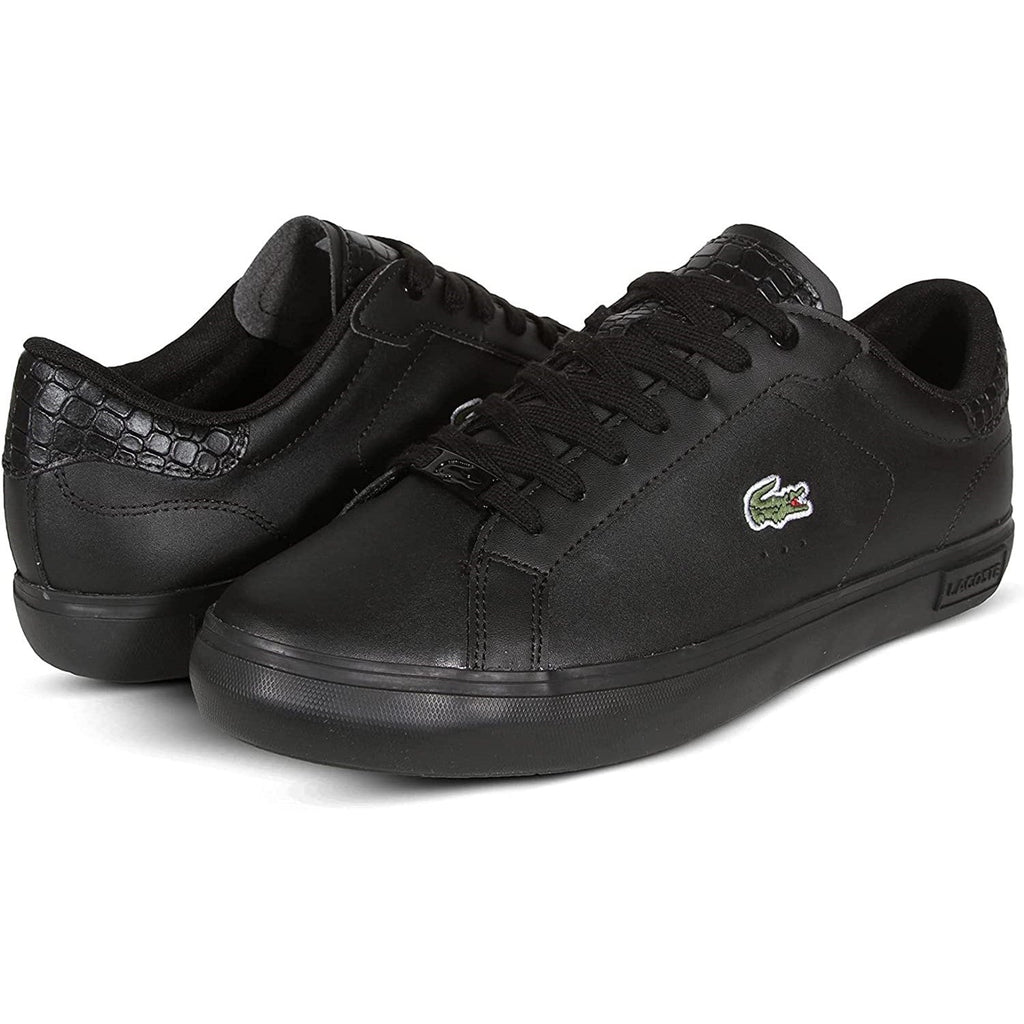 Lacoste - Mens Powercourt Leather Tonal Shoes
