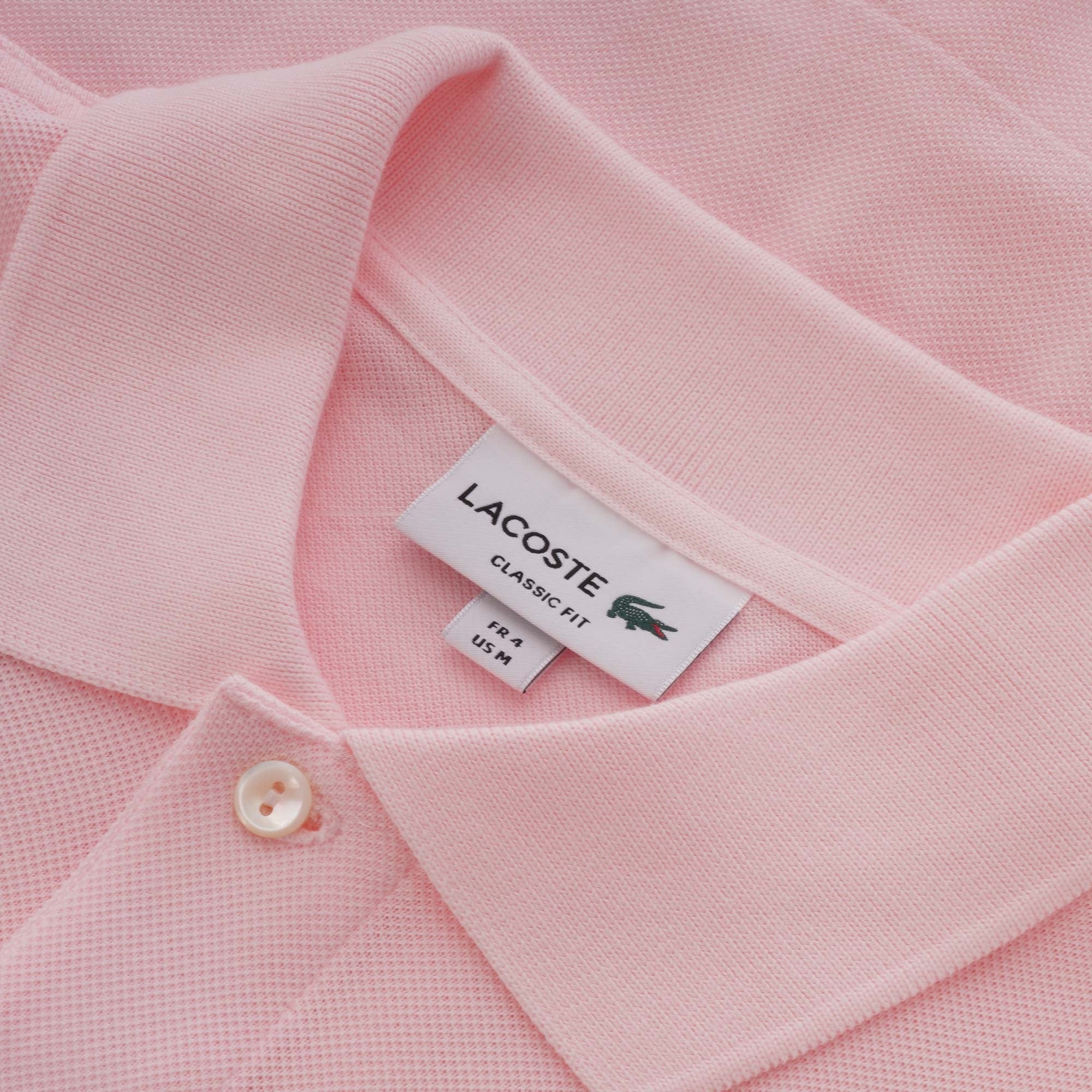 Lacoste Classic Pique Polo Shirt - Flamingo
