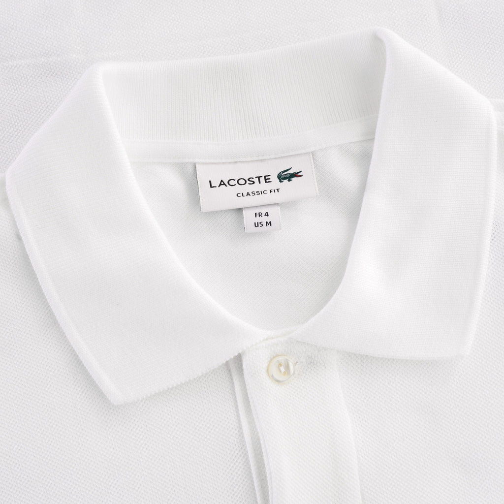 Lacoste Classic Pique Polo Shirt - White