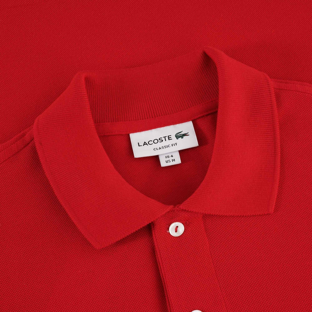 Lacoste Classic Pique Polo Shirt - Red