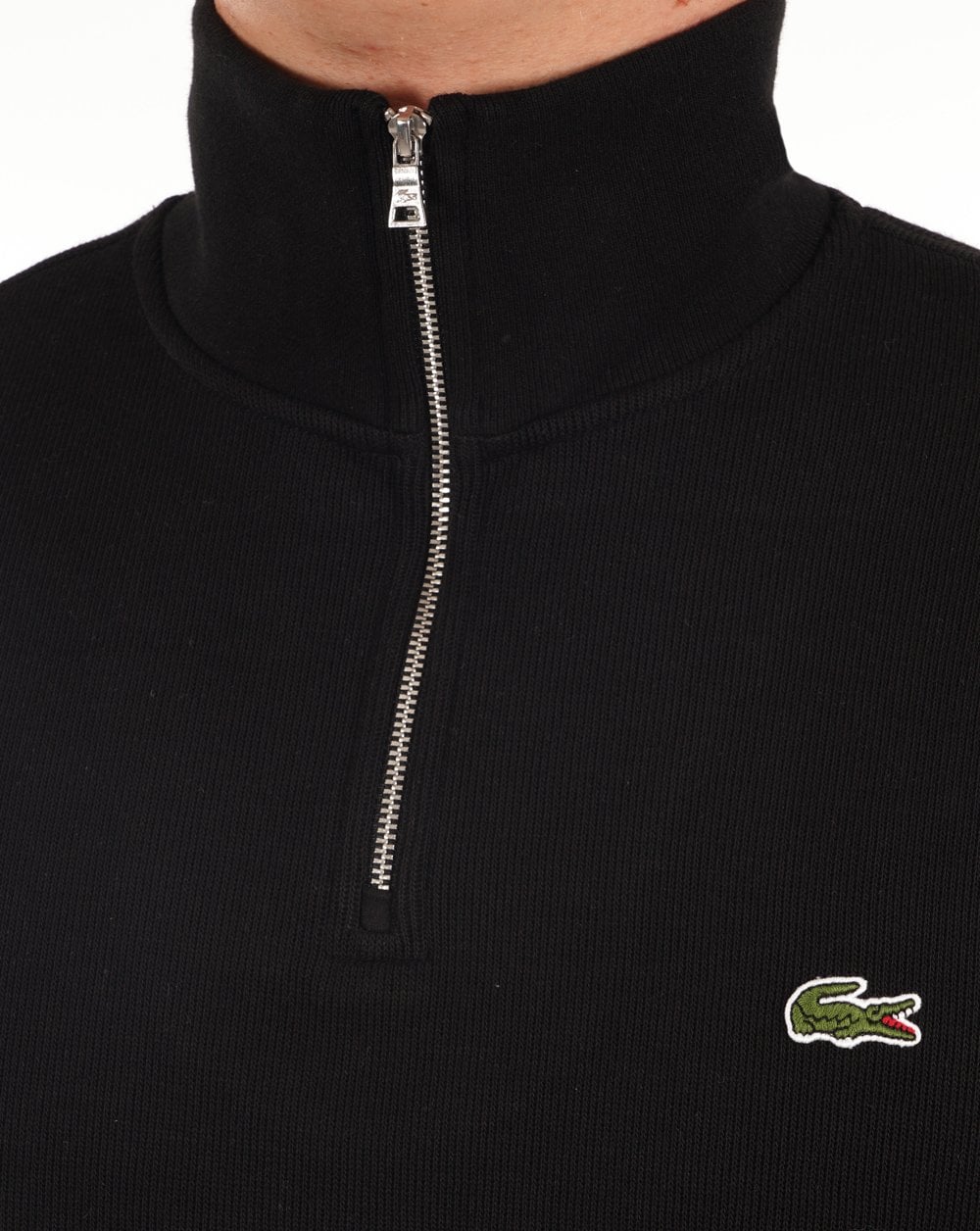 Lacoste Half Zip Sweat Black