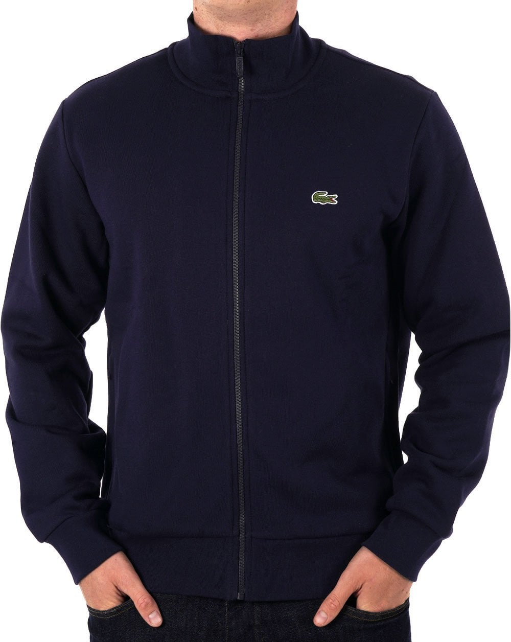 Lacoste Full Zip Track Top Navy