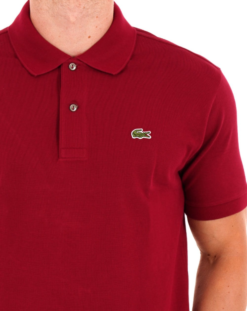 Lacoste Classic Polo Shirt Bordeaux