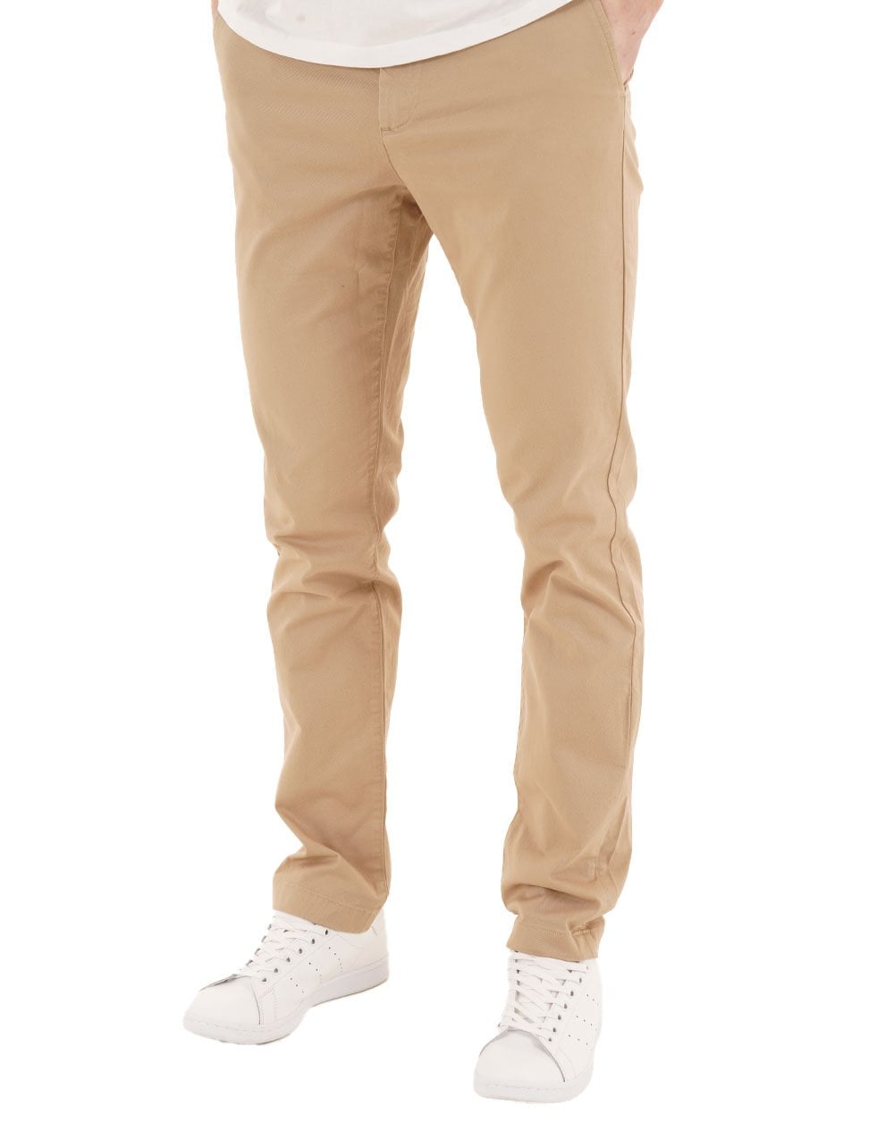 Lacoste Slim Fit Chino Pants Sand