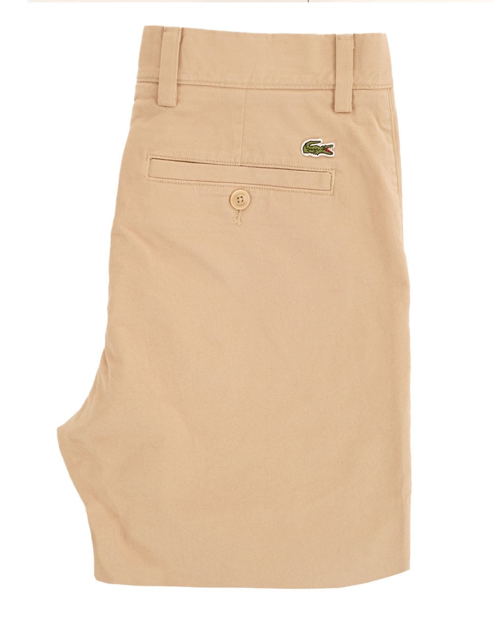 Lacoste Slim Fit Chino Pants Sand