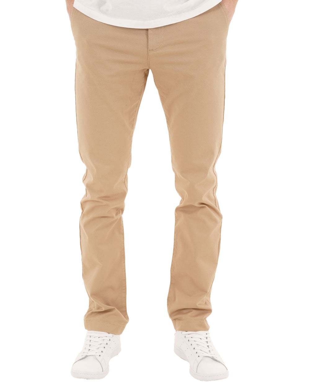 Lacoste Slim Fit Chino Pants Sand