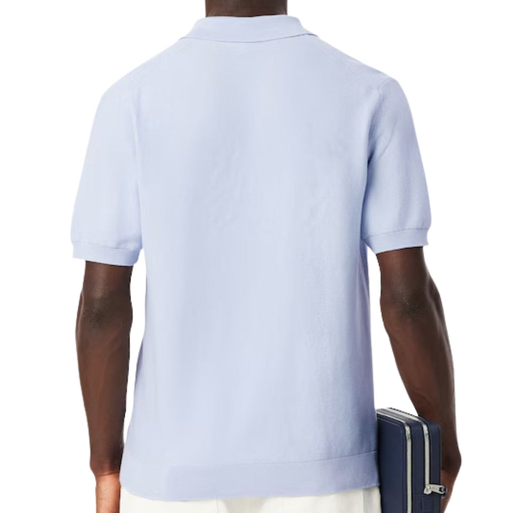Lacoste Knitted Polo Shirt - Blue