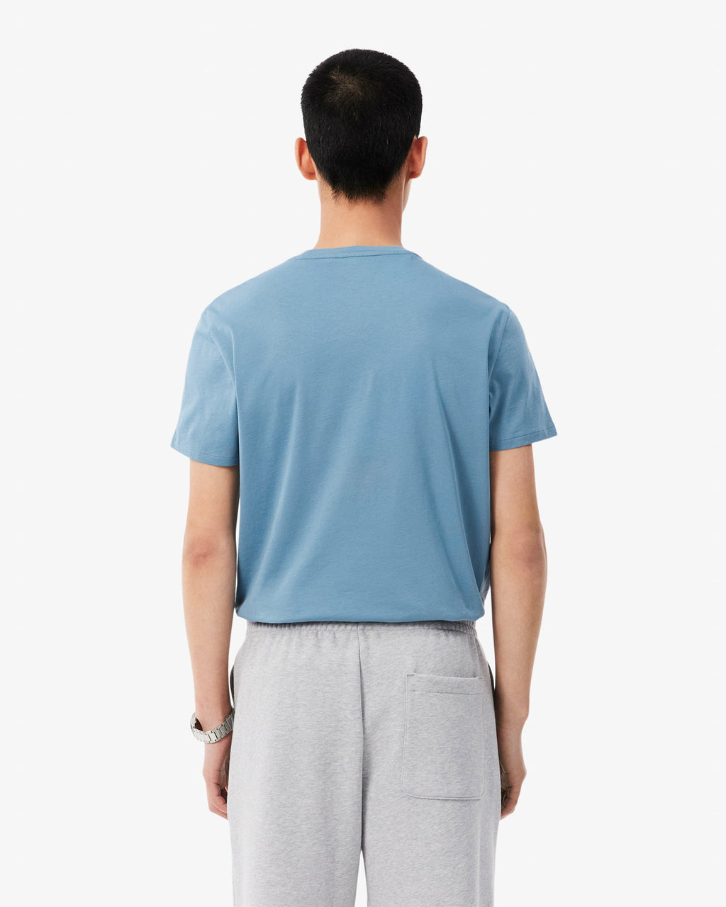 Lacoste Mens Crew Neck Pima Cotton Jersey T-Shirt - Aral 57I