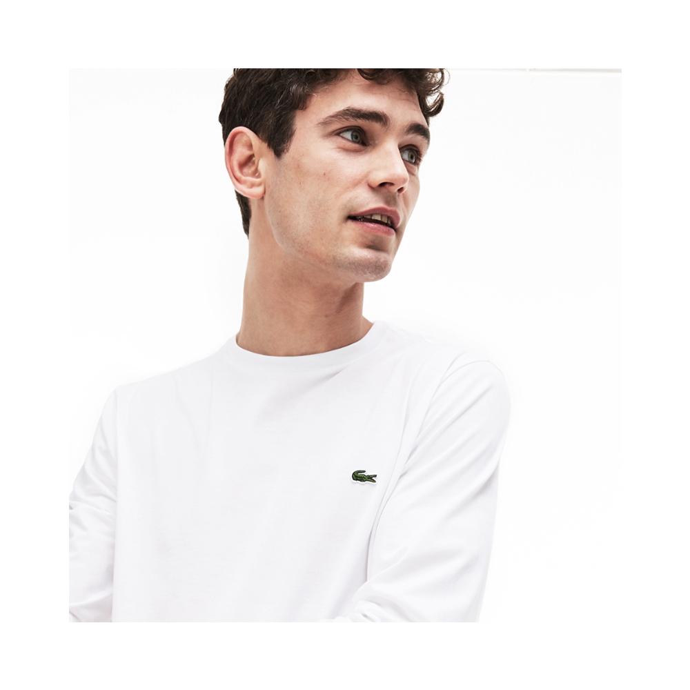 Lacoste Crew Neck Pima Cotton Jersey T-shirt White TH6712 001