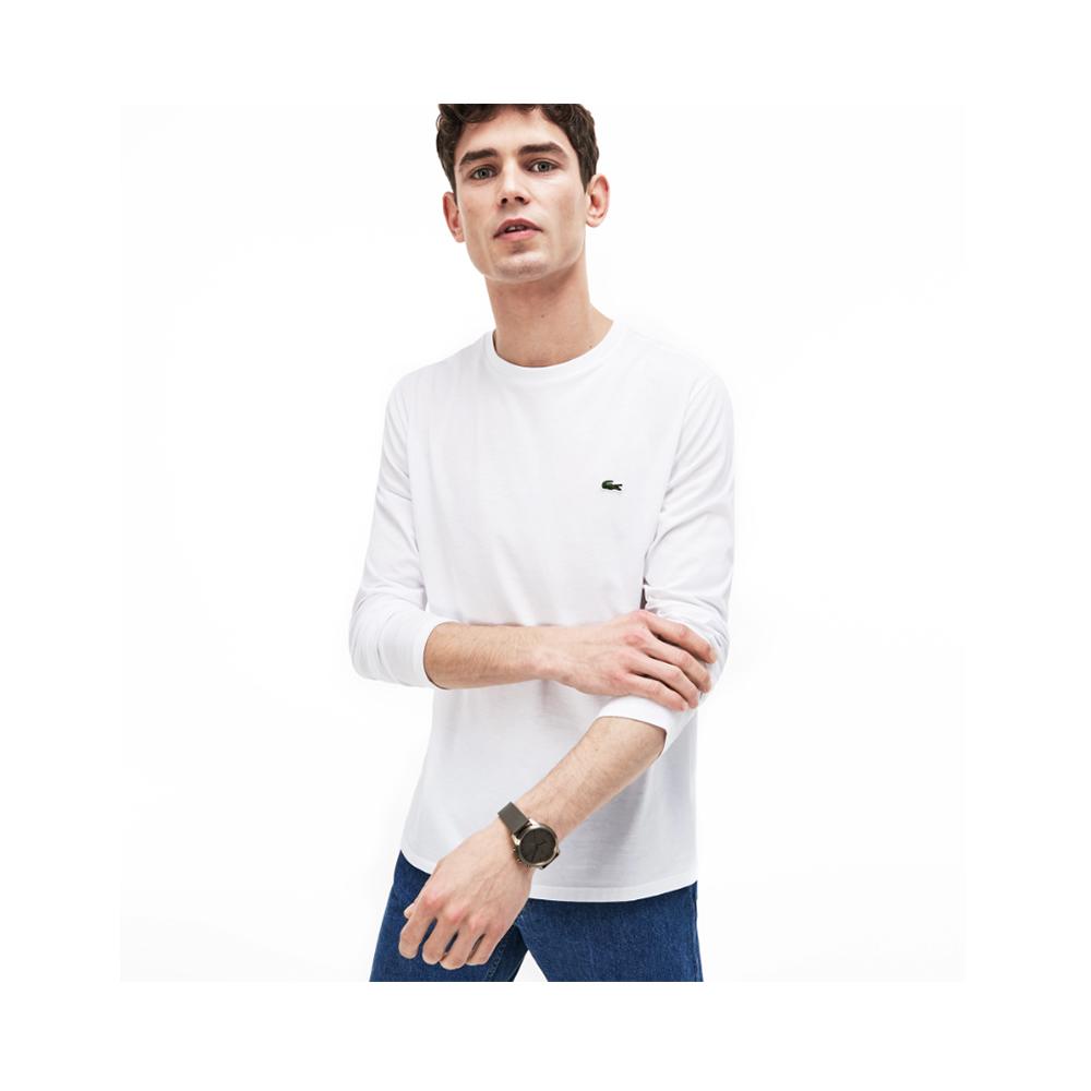 Lacoste Crew Neck Pima Cotton Jersey T-shirt White TH6712 001