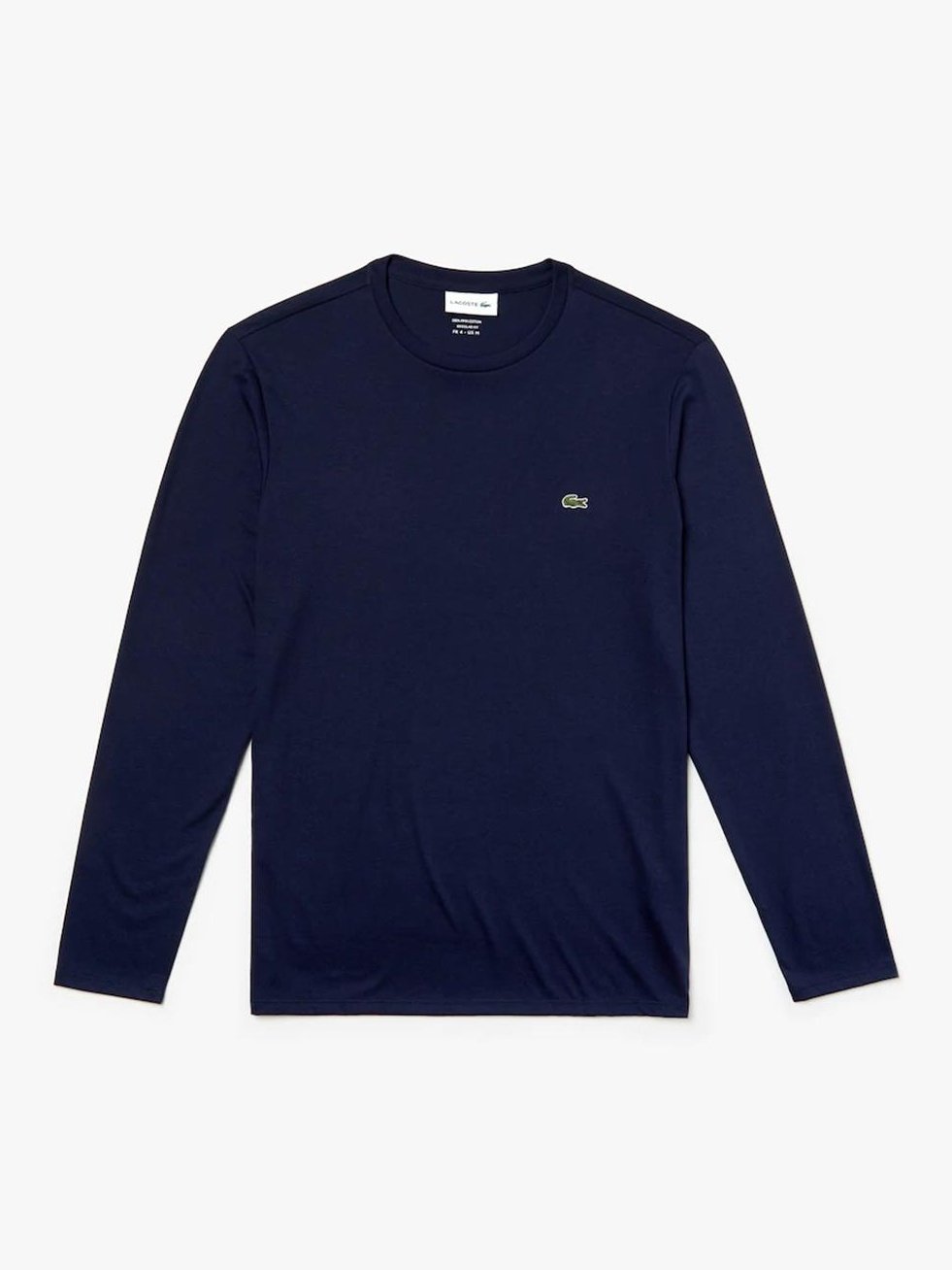 Lacoste Crew Neck Pima Cotton Jersey T-shirt Navy Blue TH6712 166