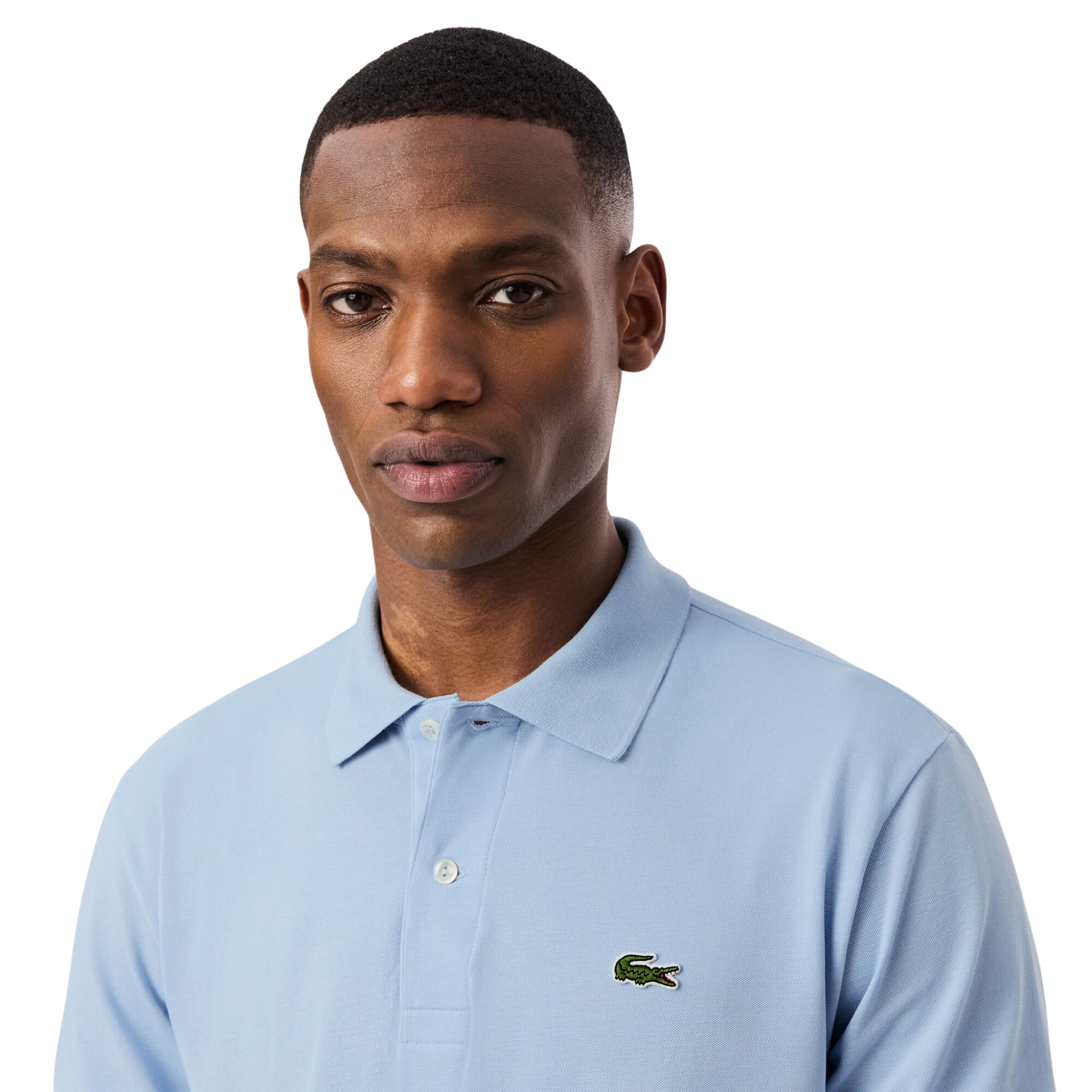 Mens Lacoste Chambray L.12.12 Stretch Pique Classic S/s Polo Shirt