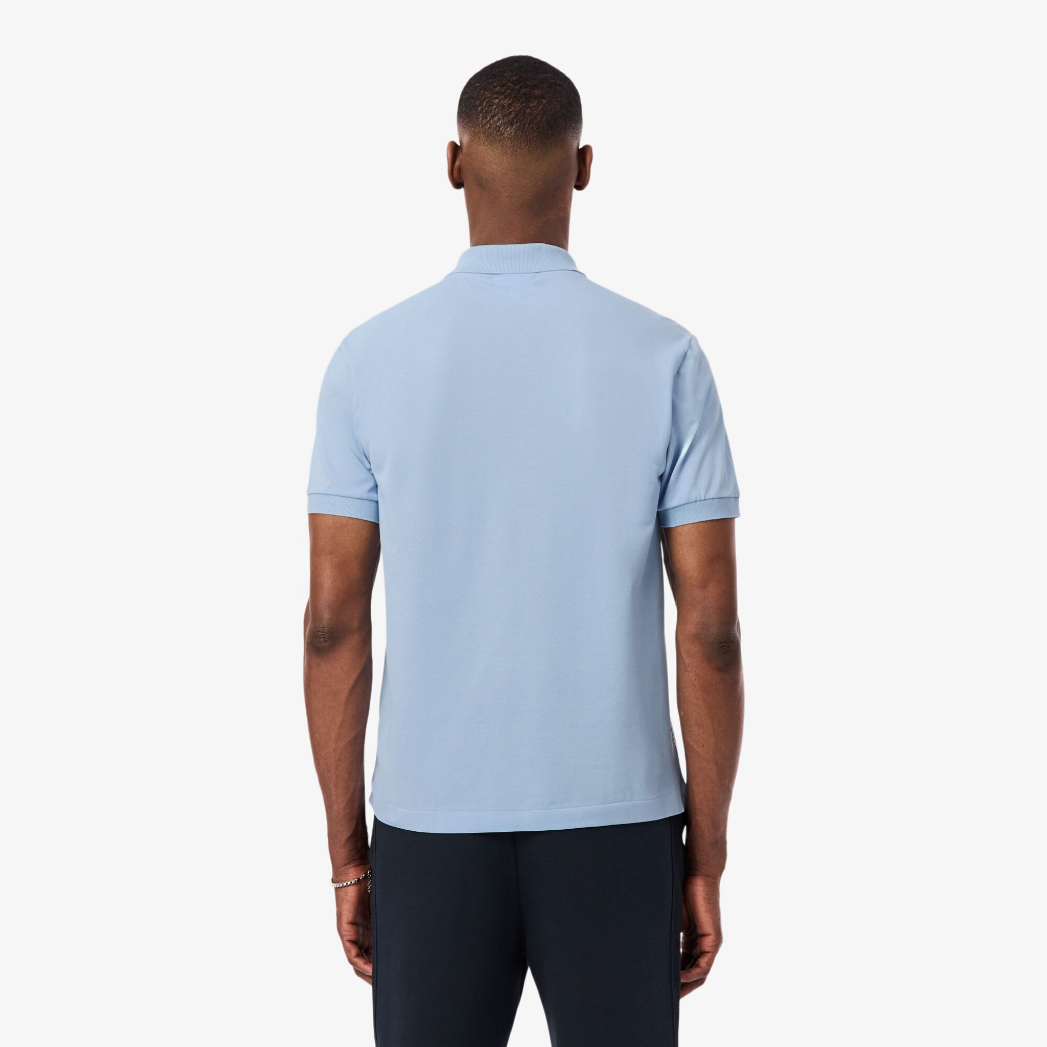 Mens Lacoste Chambray L.12.12 Stretch Pique Classic S/s Polo Shirt