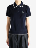 LACOSTE - Women Short Sleeved Polo Collar Golf Sweater