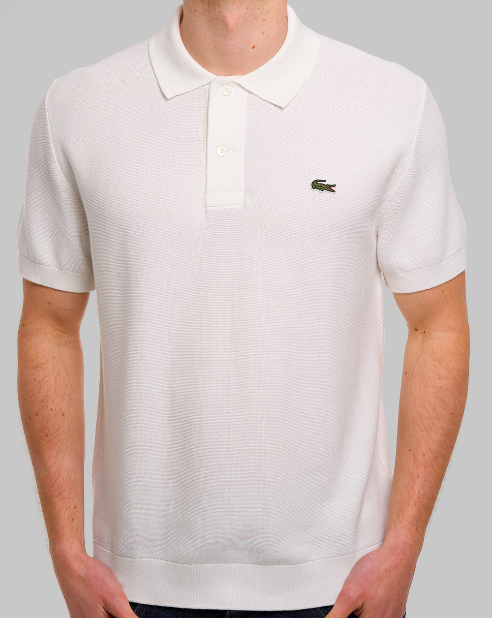 Lacoste Short Sleeve Knitted Polo