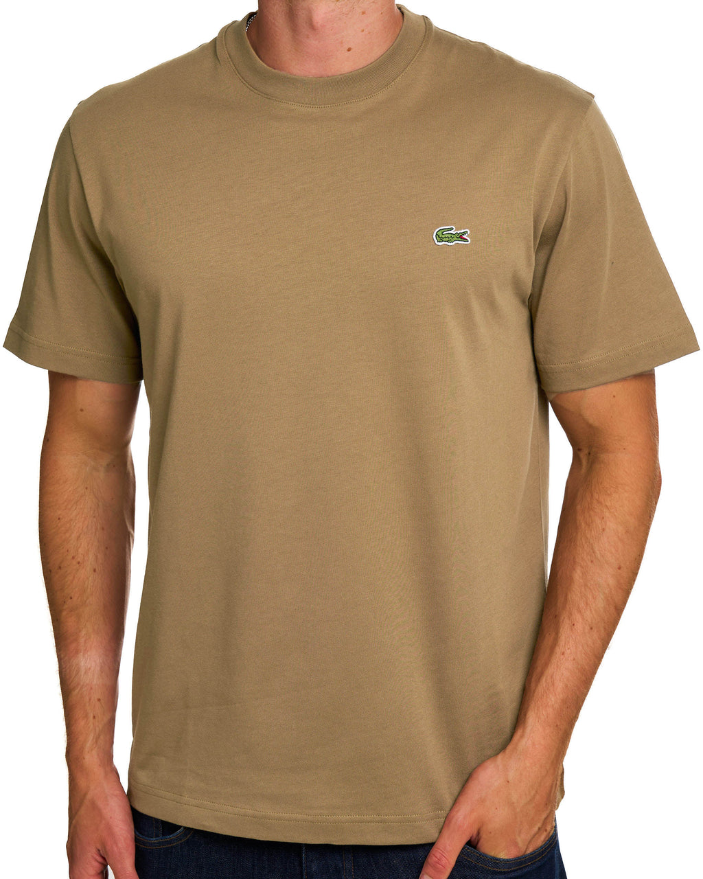 Lacoste Classic Fit T Shirt Brown