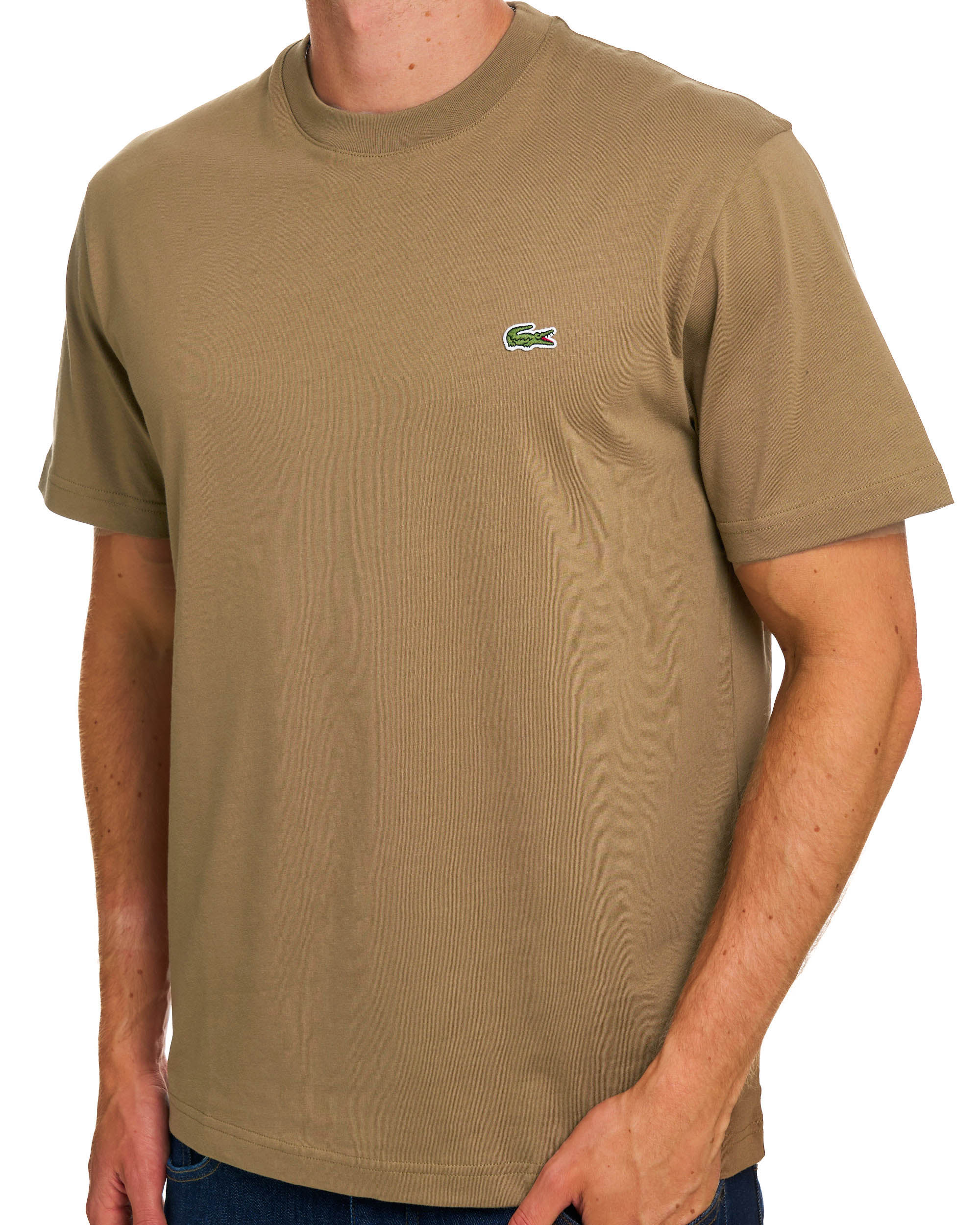 Lacoste Classic Fit T Shirt Brown