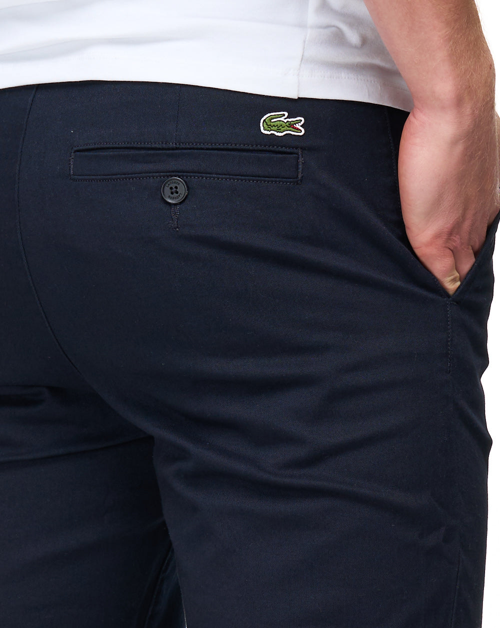 Lacoste Slim Fit Chino Pants Navy