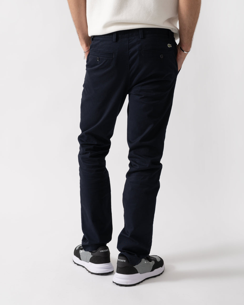 Lacoste Slim Fit Stretch Cotton Mens Chinos - Abysm HDE