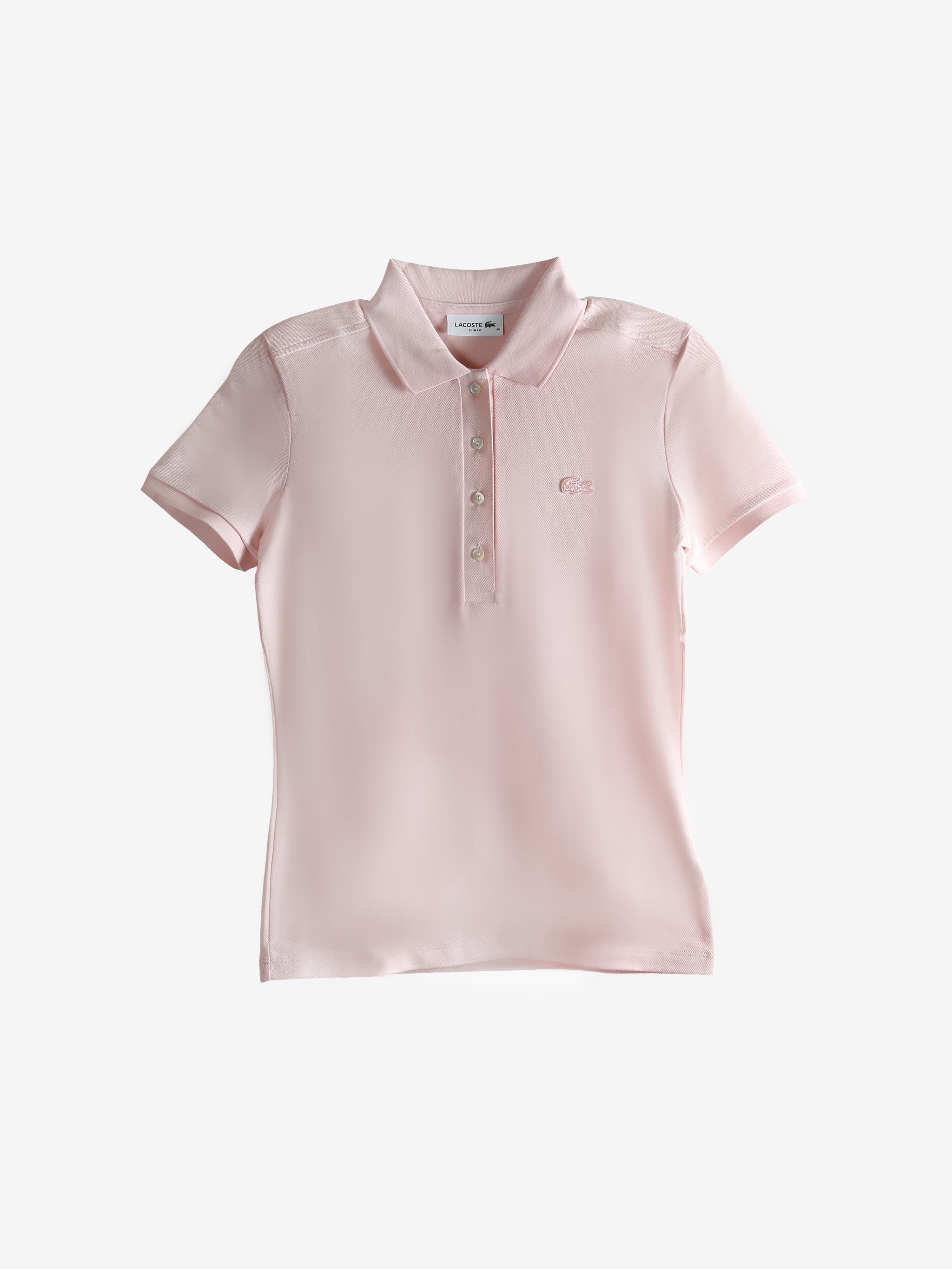 LACOSTE - Women L.12.D Slim Fit Stretch Mini Piqué Polo Shirt