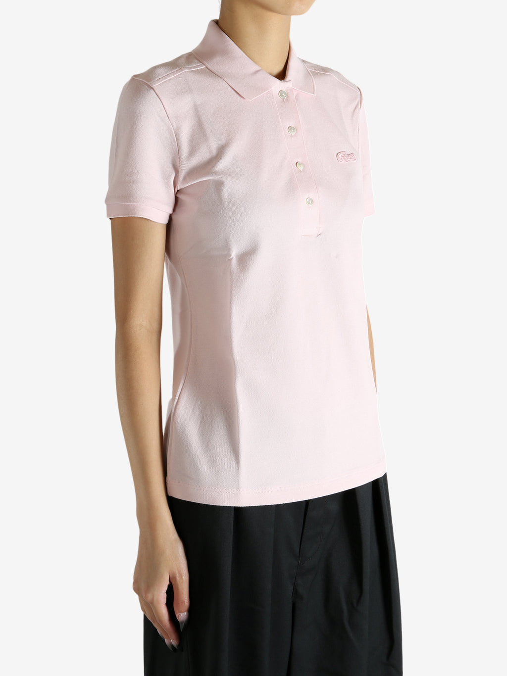 LACOSTE - Women L.12.D Slim Fit Stretch Mini Piqué Polo Shirt