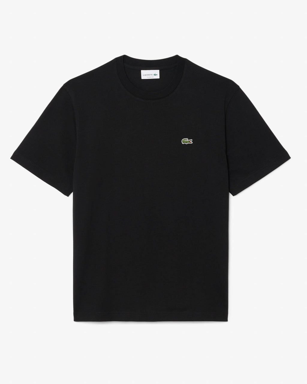 Lacoste Mens Classic Fit Cotton Jersey T-Shirt - Black 031