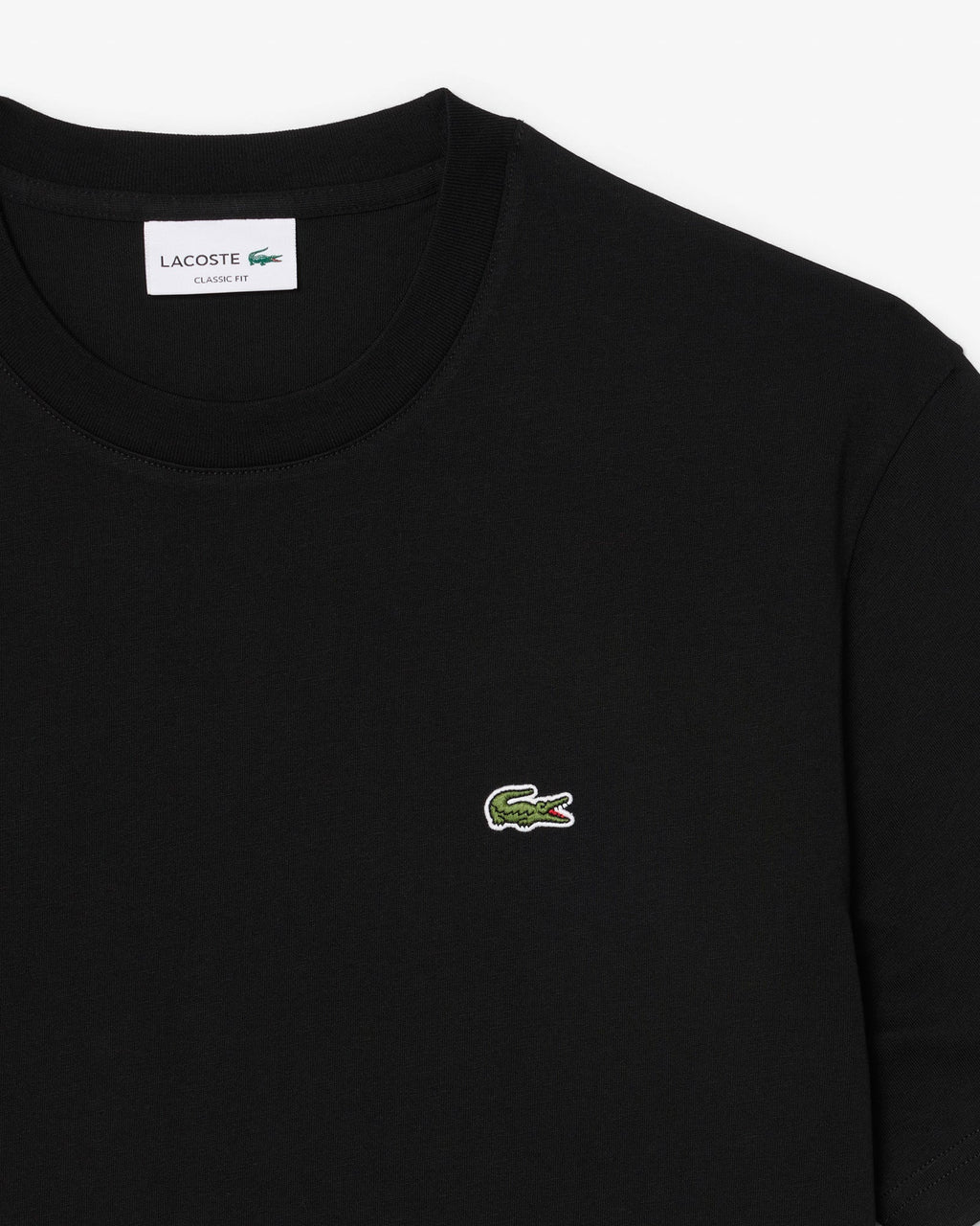 Lacoste Mens Classic Fit Cotton Jersey T-Shirt - Black 031