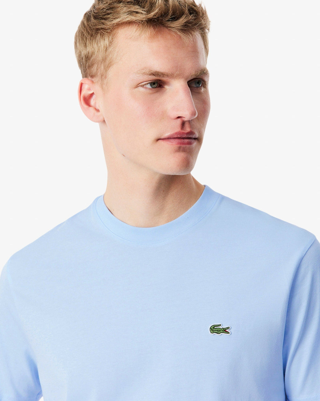 Lacoste Mens Classic Fit Cotton Jersey T-Shirt - Rill T01