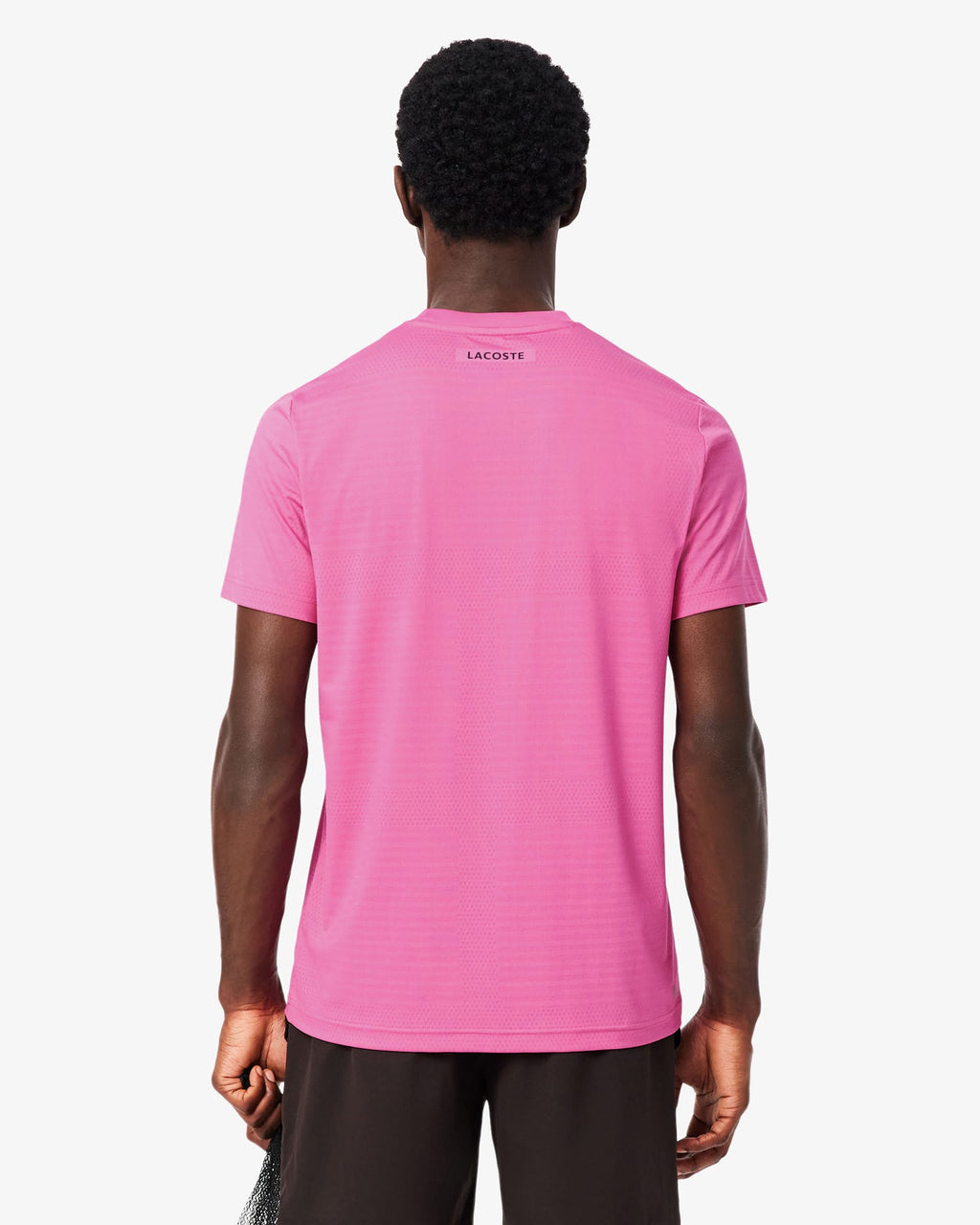 Lacoste Grigor Dimitrov T-Shirt - Fushia Pink